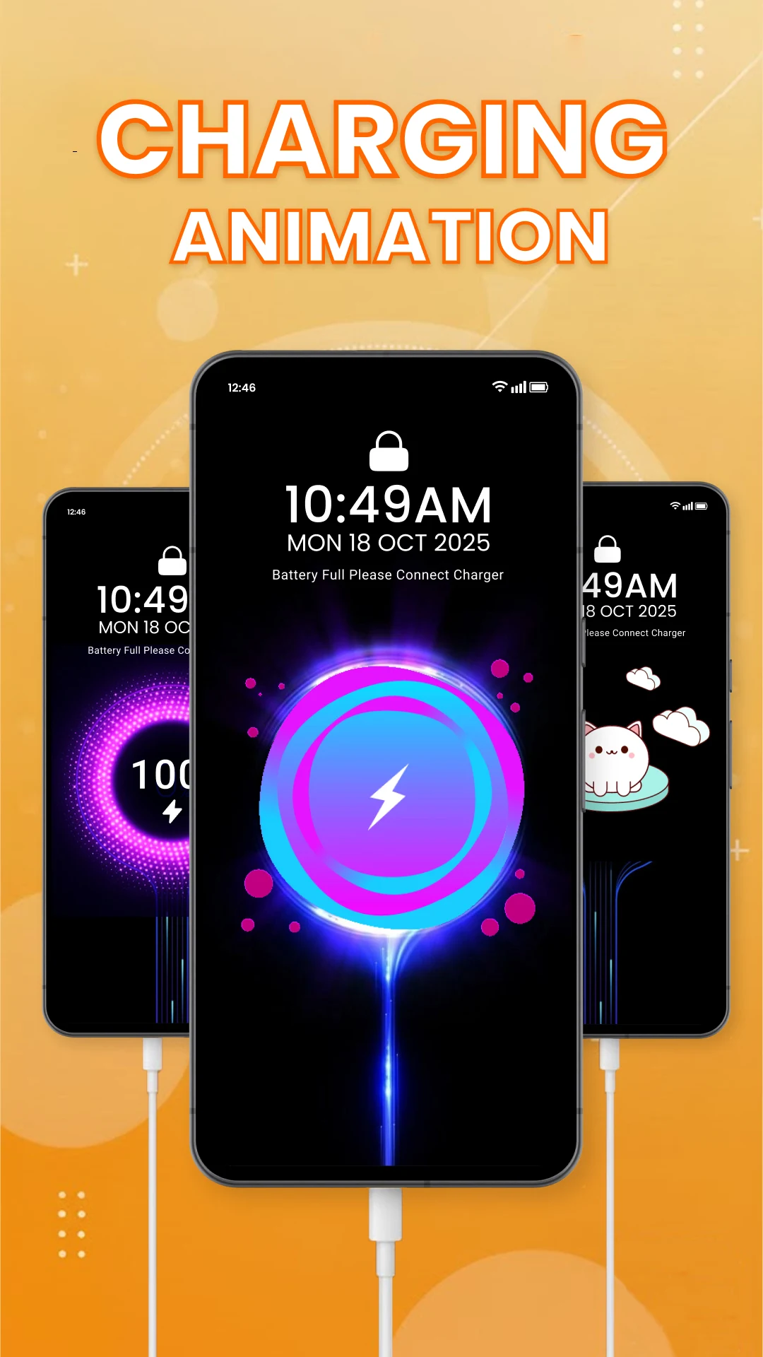 Low & Full Battery Alarm 100% screenshot