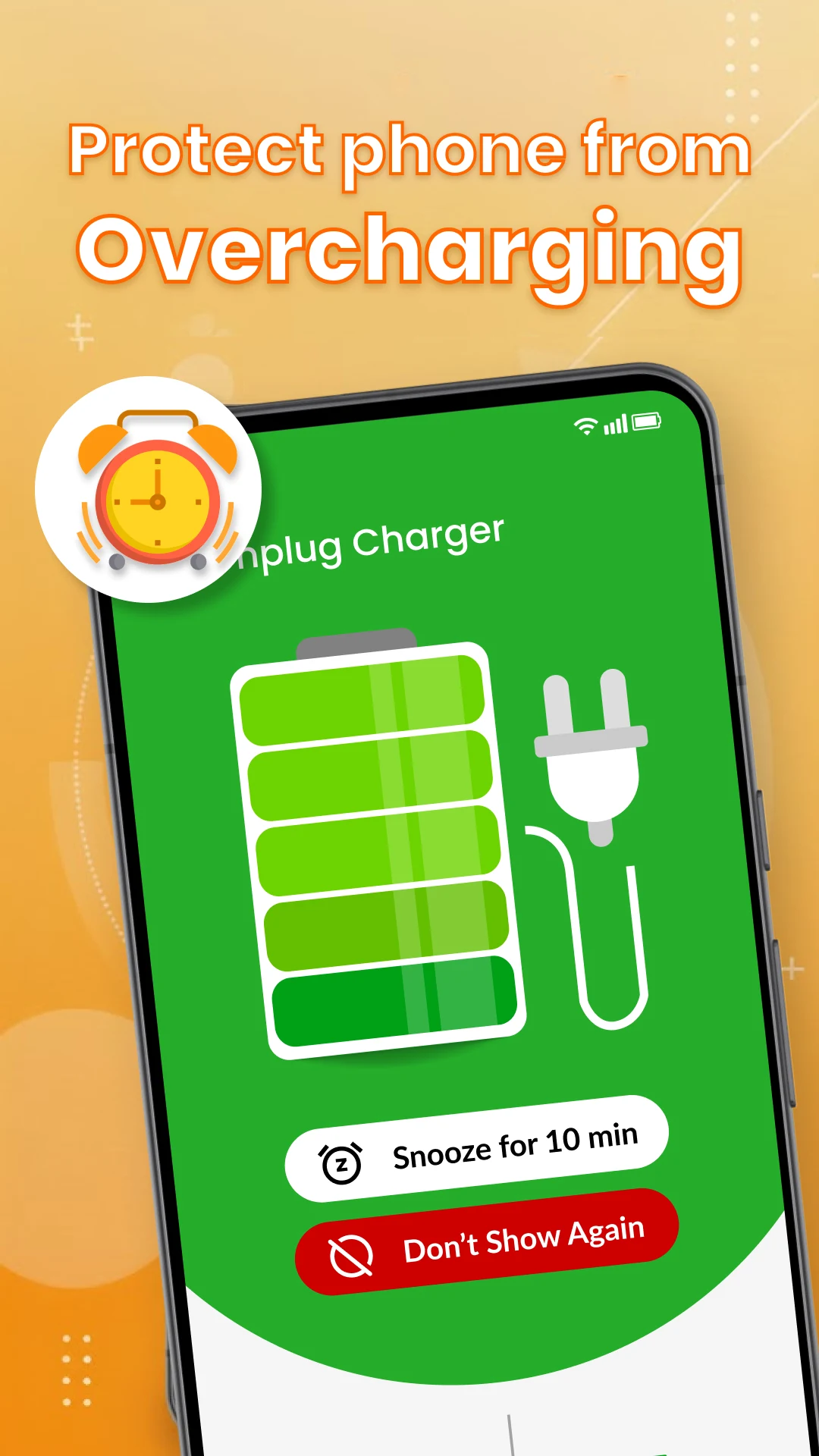 Low & Full Battery Alarm 100% screenshot